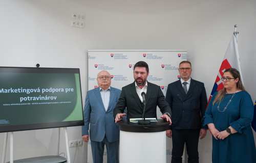 Ďalšia miliónová podpora pre potravinárov: ministerstvo spúšťa marketingovú výzvu za 3 milióny eur