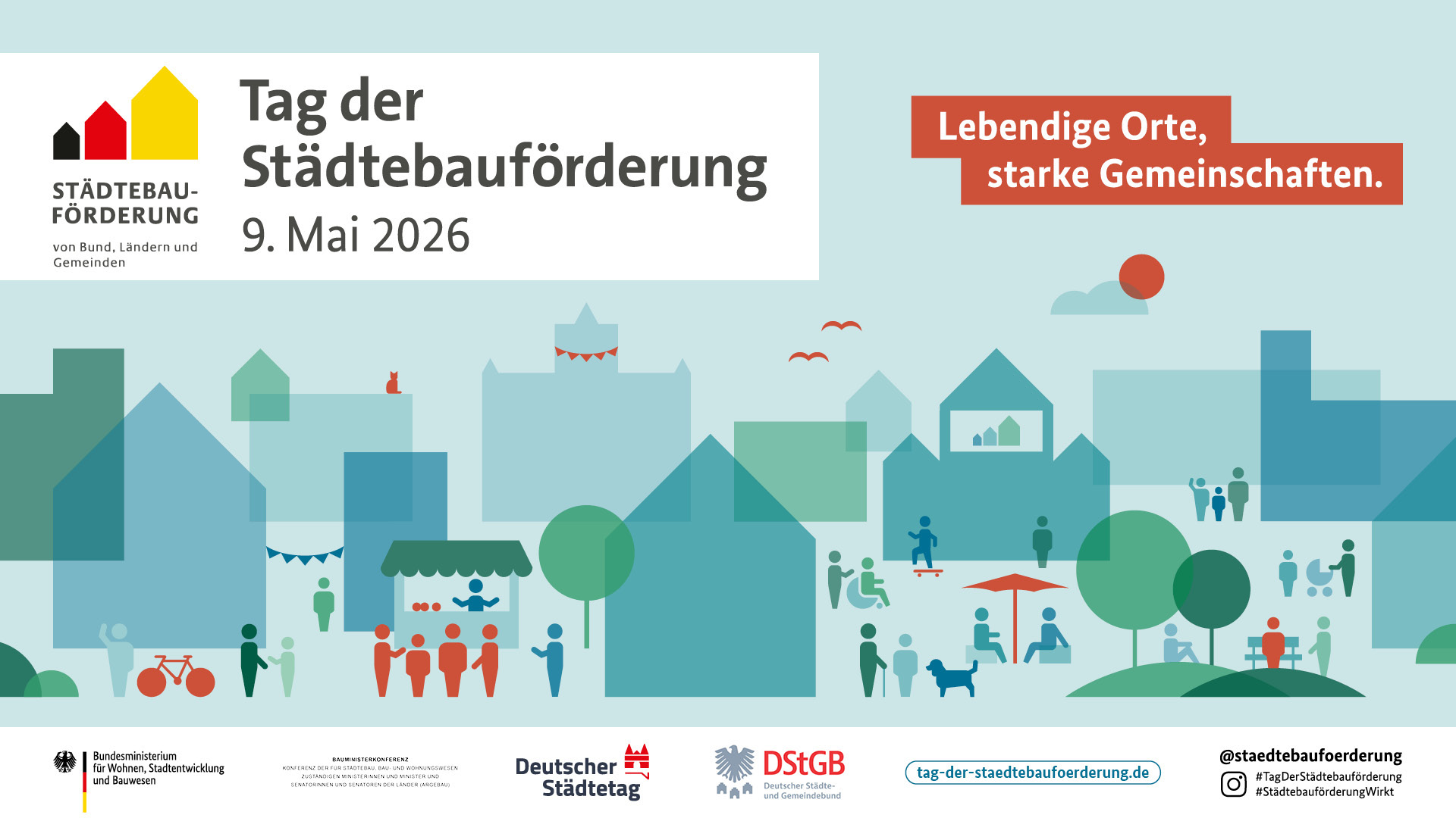 Städtebauförderung stärkt Städte und gesellschaftlichen Zusammenhalt