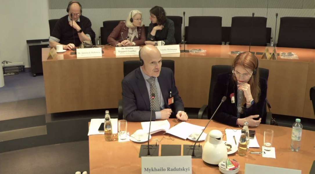Голова Комітету з питань здоров’я нації Михайло Радуцький та голова євроінтеграційного підкомітету Комітету Ольга Стефанишина провели робочу зустріч із німецькими колегами з Бундестагу