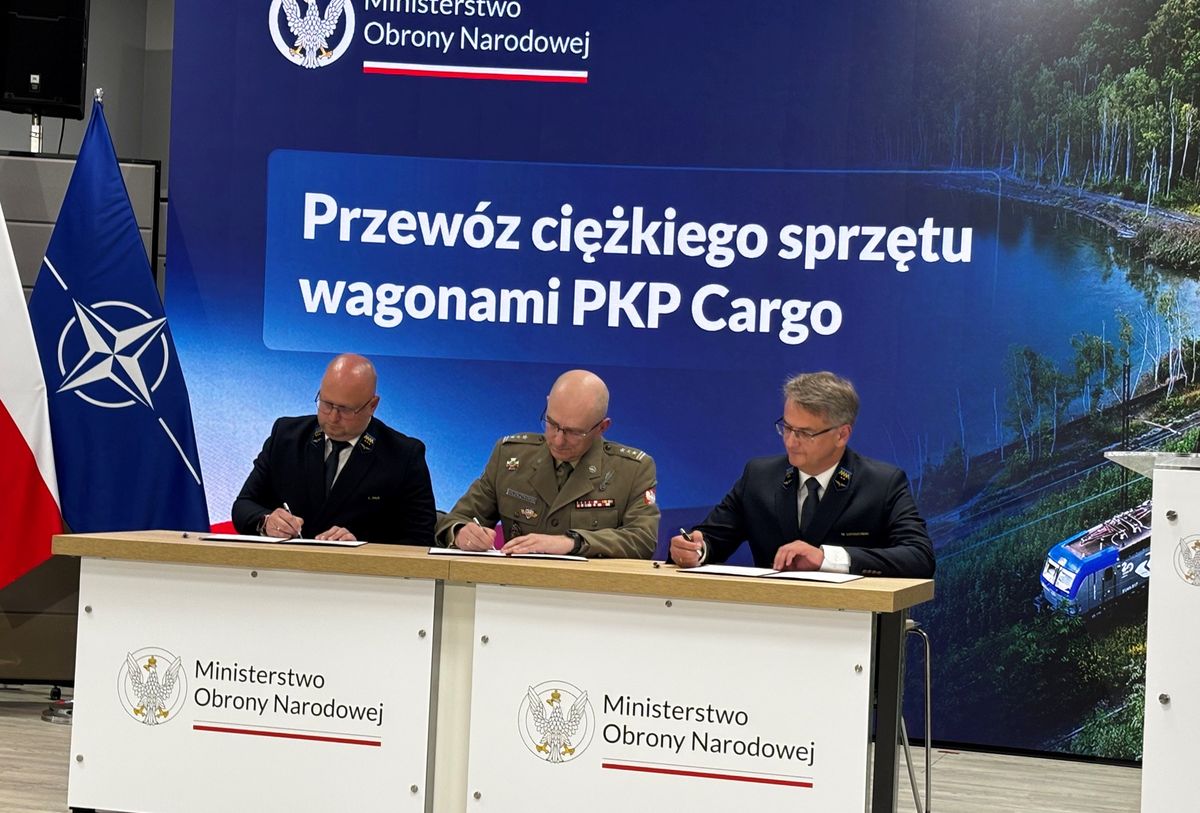 PKP CARGO i Ministerstwo Obrony Narodowej podpisały porozumienie o współpracy