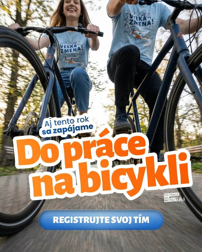 Do práce na bicykli 2026 opäť v Malackách. Registrácia je spustená