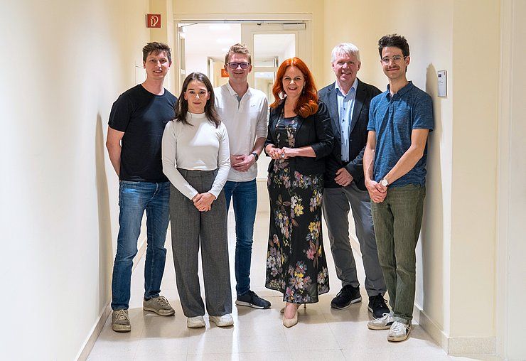 ÖH-Vorsitz der Med Uni Innsbruck zu Besuch bei LRin Hagele