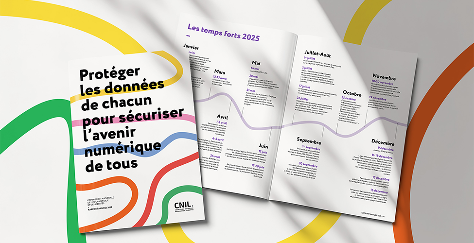 Rapport annuel : le bilan et les actions marquantes de la CNIL en 2025