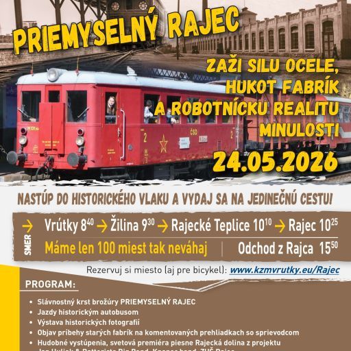 PRIEMYSELNÝ RAJEC - POZVÁNKA