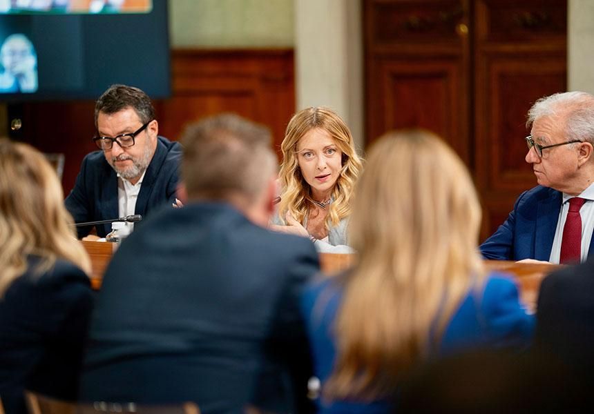 Incontro del Governo con gli autotrasportatori
