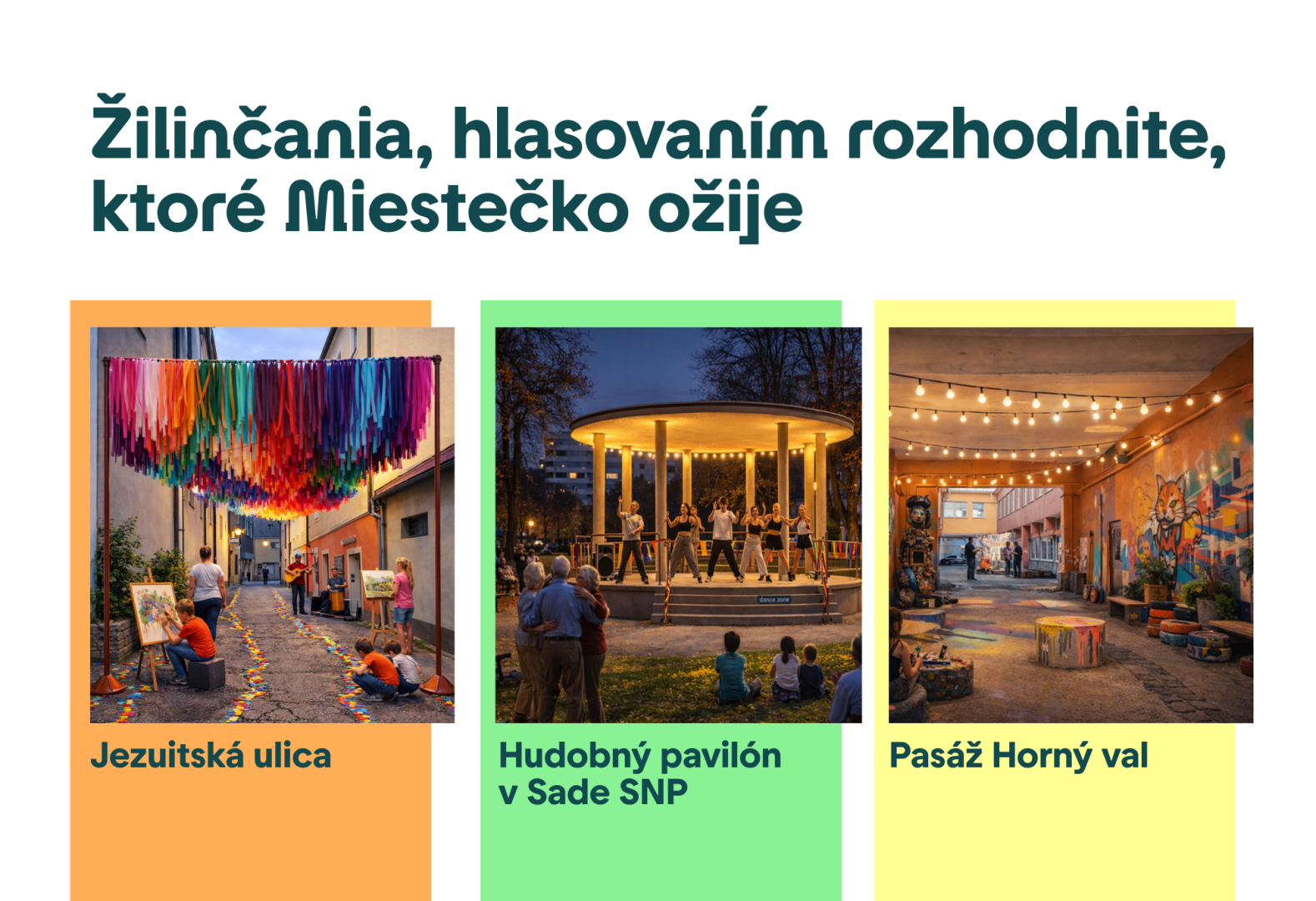 Hlasovanie o Miestečkách je spustené!