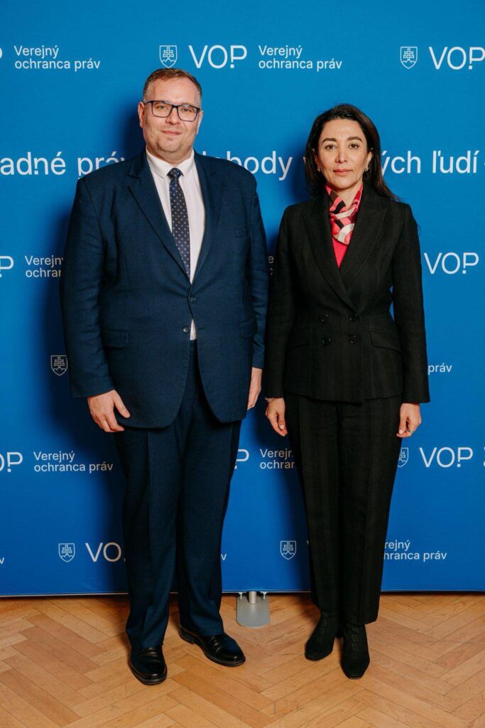 Ďakujem za podporu komisárke pre ľudské práva Azerbajdžanu Sabine Aliyeve