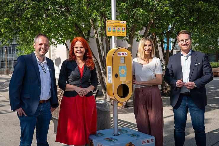 Kostenloser Sonnenschutz in Innsbruck