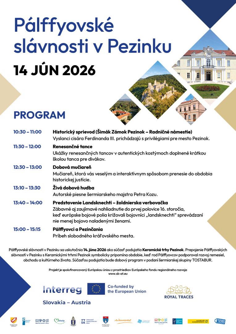 Pálffyovské slávnosti v Pezinku