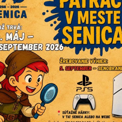 Hra Pátrači v meste Senica pozýva na dobrodružnú cestu do čias udelenia mestských privilégií