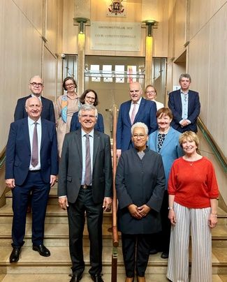 Arbeitsgespräche mit dem belgischen Verfassungsgerichtshof in Brüssel