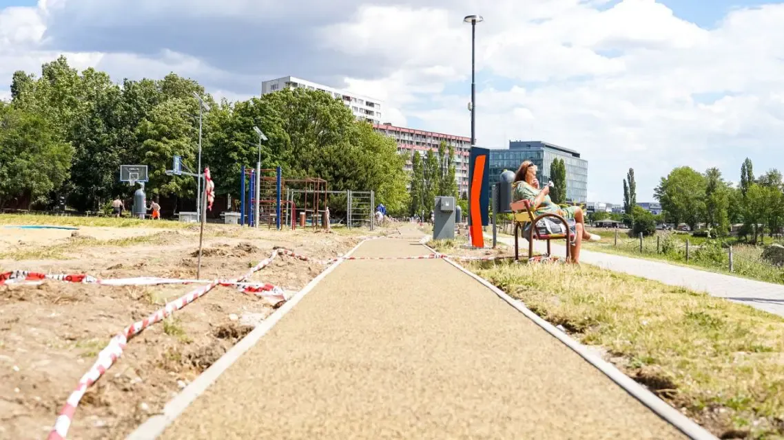 Na Kuchajde sa dokončujú prvé dva úseky bežeckého oválu