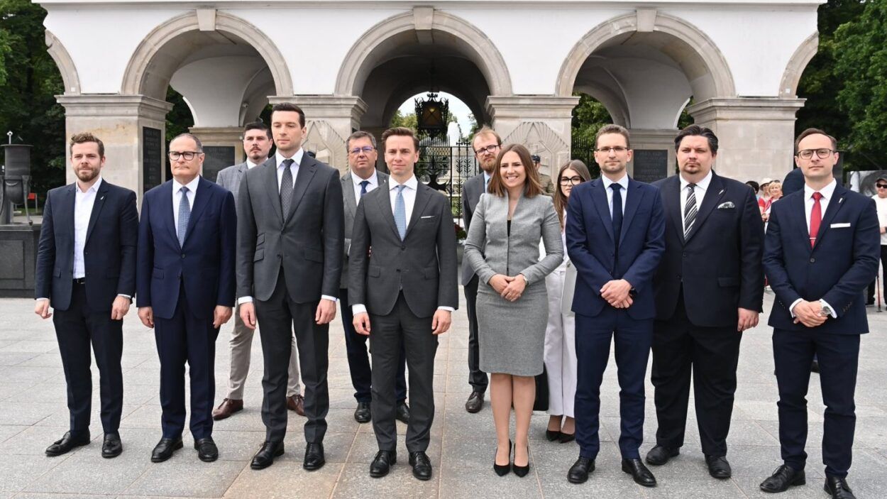 Trwa wizyta Jordana Bardelli, przewodniczącego francuskiej partii Zjednoczenie Narodowe