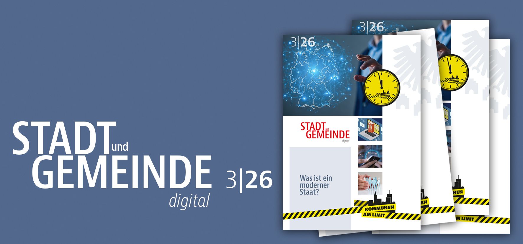 Neue Ausgabe „Stadt und Gemeinde digital“ ist erschienen