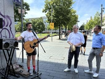 Pilotprojekt Straßenmusik