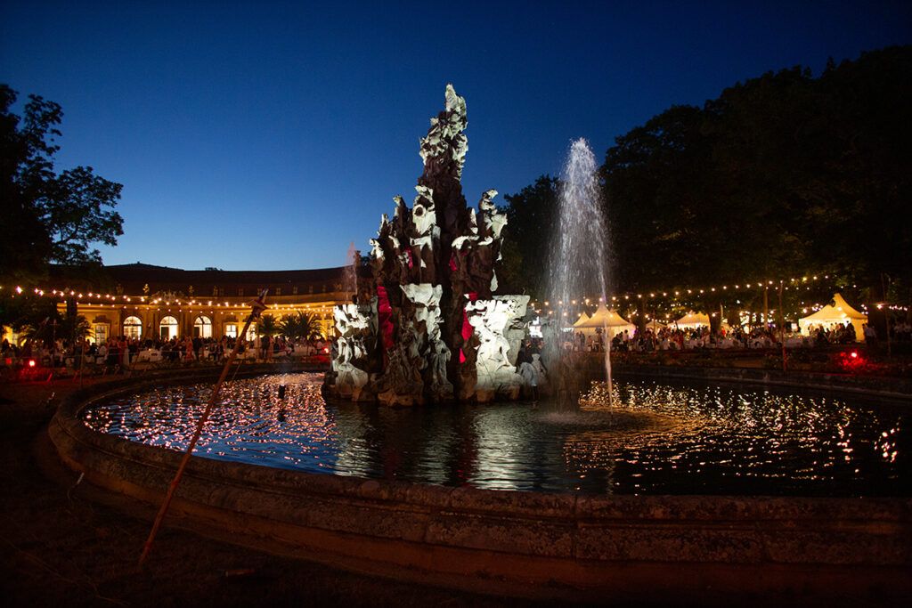 Mit hochsommerlichen Temperaturen: Das 70. Schlossgartenfest findet statt