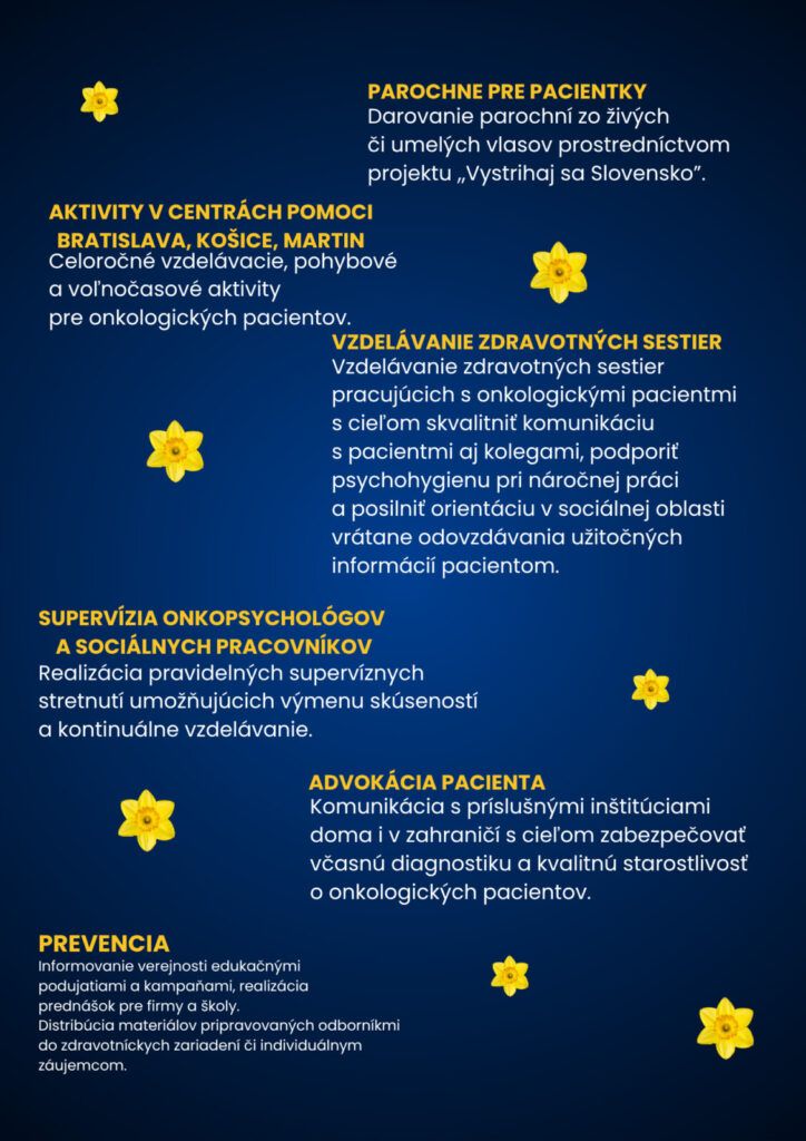 JÚL – Mesiac povedomia o sarkómoch a rakovine kostí