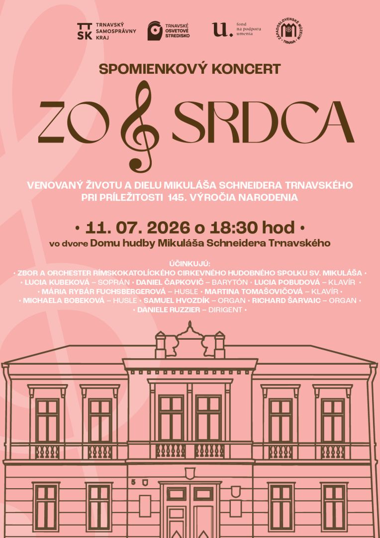 Spomienkový koncert „Zo srdca“ v Trnave