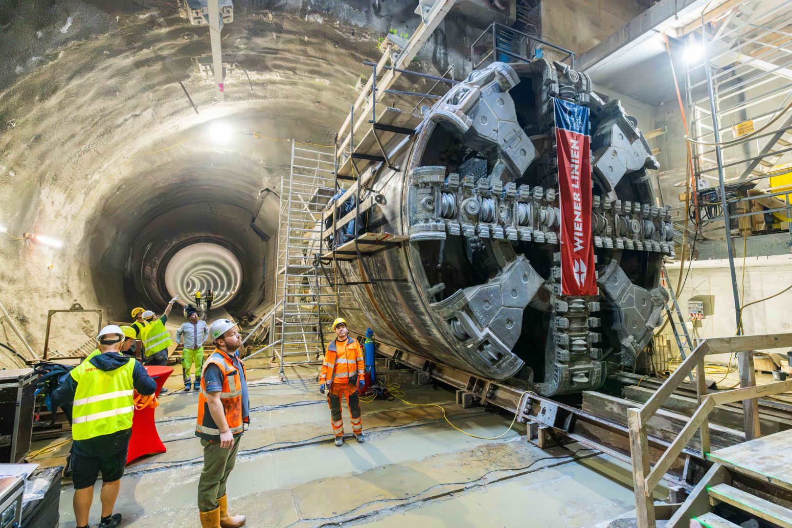 Meilenstein beim Öffi-Ausbau U2xU5: Tunnelvortriebsarbeiten für den gesamten 1. Bauabschnitt erfolgreich abgeschlossen