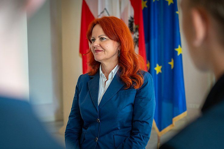 Tiroler Bundessieger im Landhaus empfangen