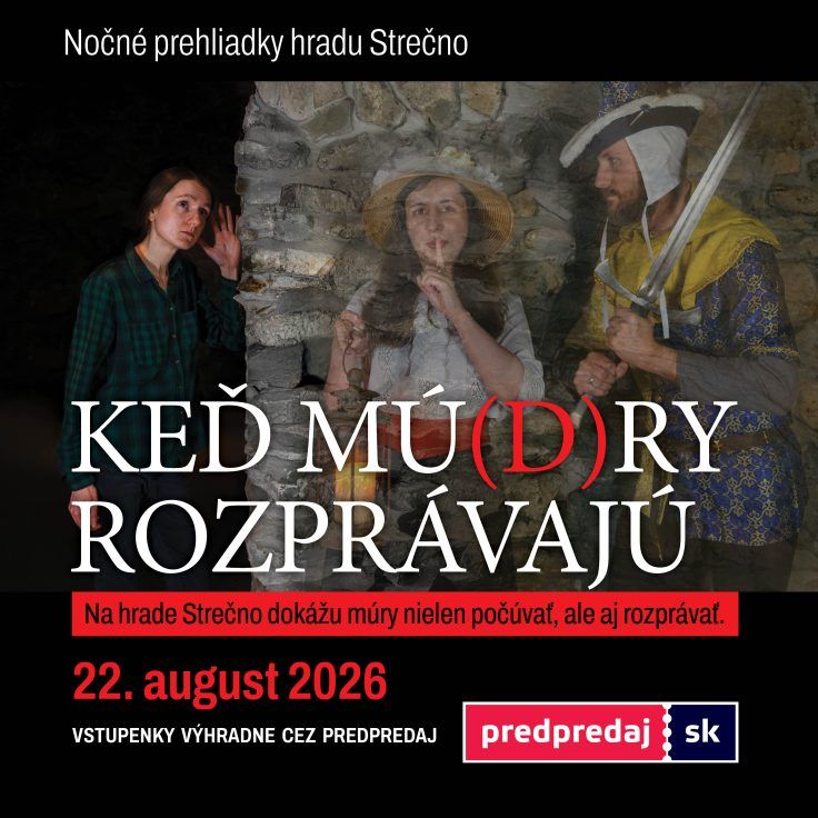 Nočná prehliadka hradu Strečno