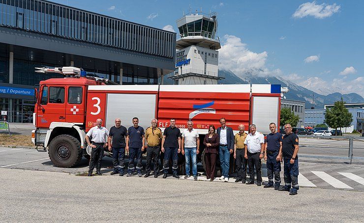 Vom Flughafen Innsbruck nach Kumanovo