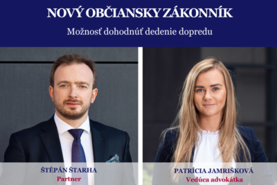 Občiansky zákonník mení dedenie: Nové pravidlá umožnia záväzne určiť, komu pripadne majetok
