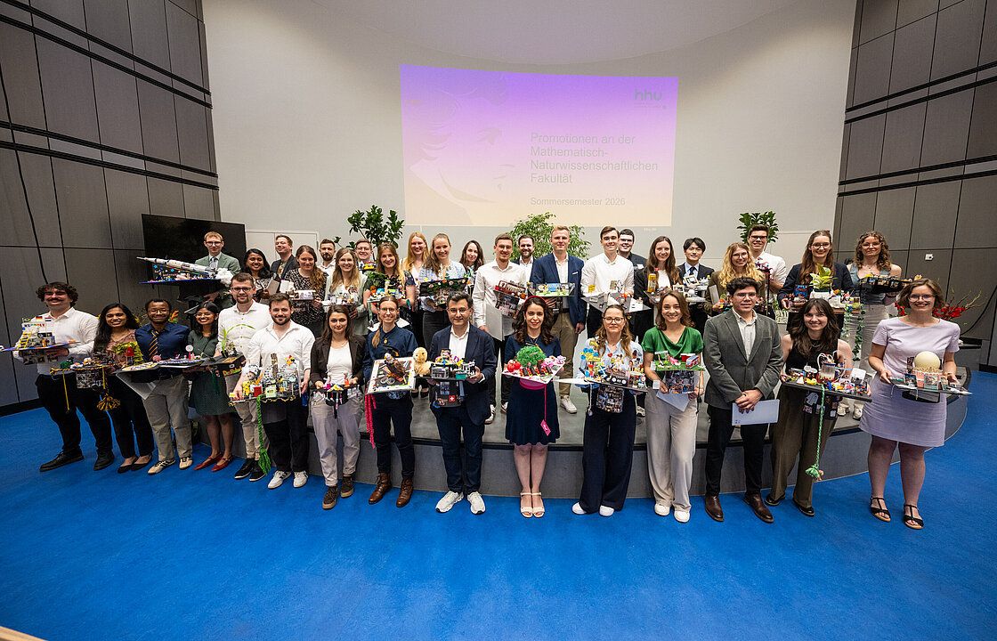 Mathematisch-Naturwissenschaftliche Fakultät 86 Promotionen während des Sommersemesters und eine Goldpromotion