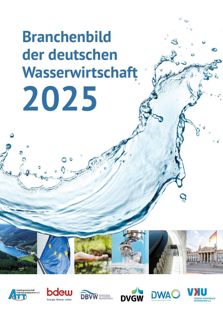Veröffentlichung des „Branchenbildes der deutschen Wasserwirtschaft 2025“