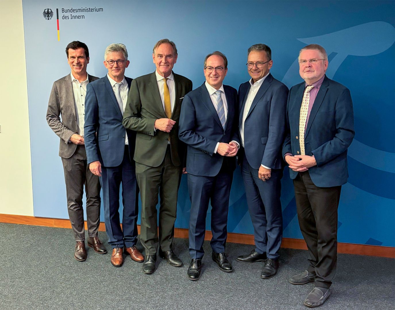 Treffen mit Bundesinnenminister Alexander Dobrindt