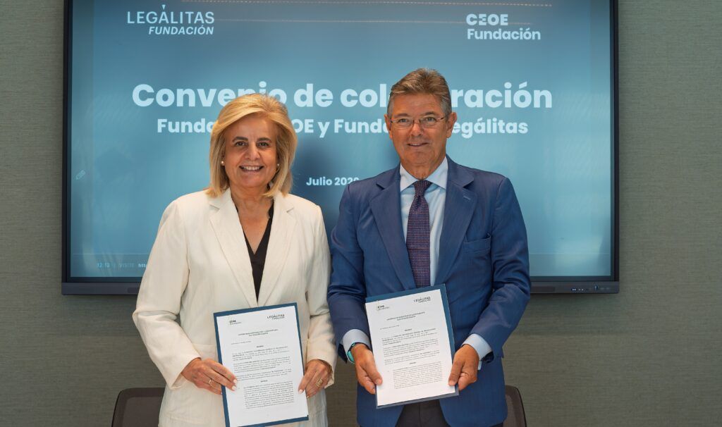 Fundación Legálitas y Fundación CEOE constituyen una alianza para impulsar el asesoramiento legal preventivo