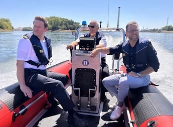 Neues Boot für die Feuerwehr-Taucher