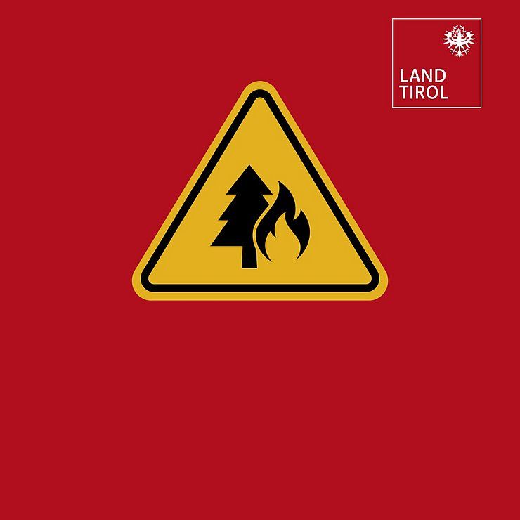 Trockenheit erhöht Waldbrandgefahr in Tirol
