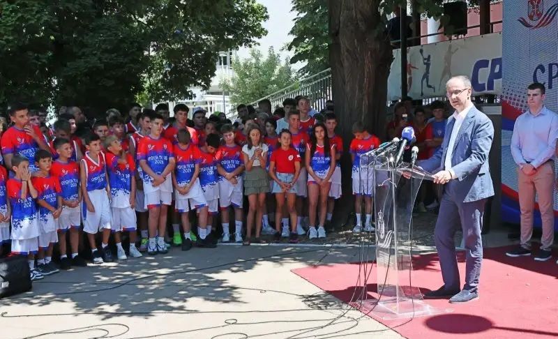 Јончић на отварању кампа „Србија те зове“
