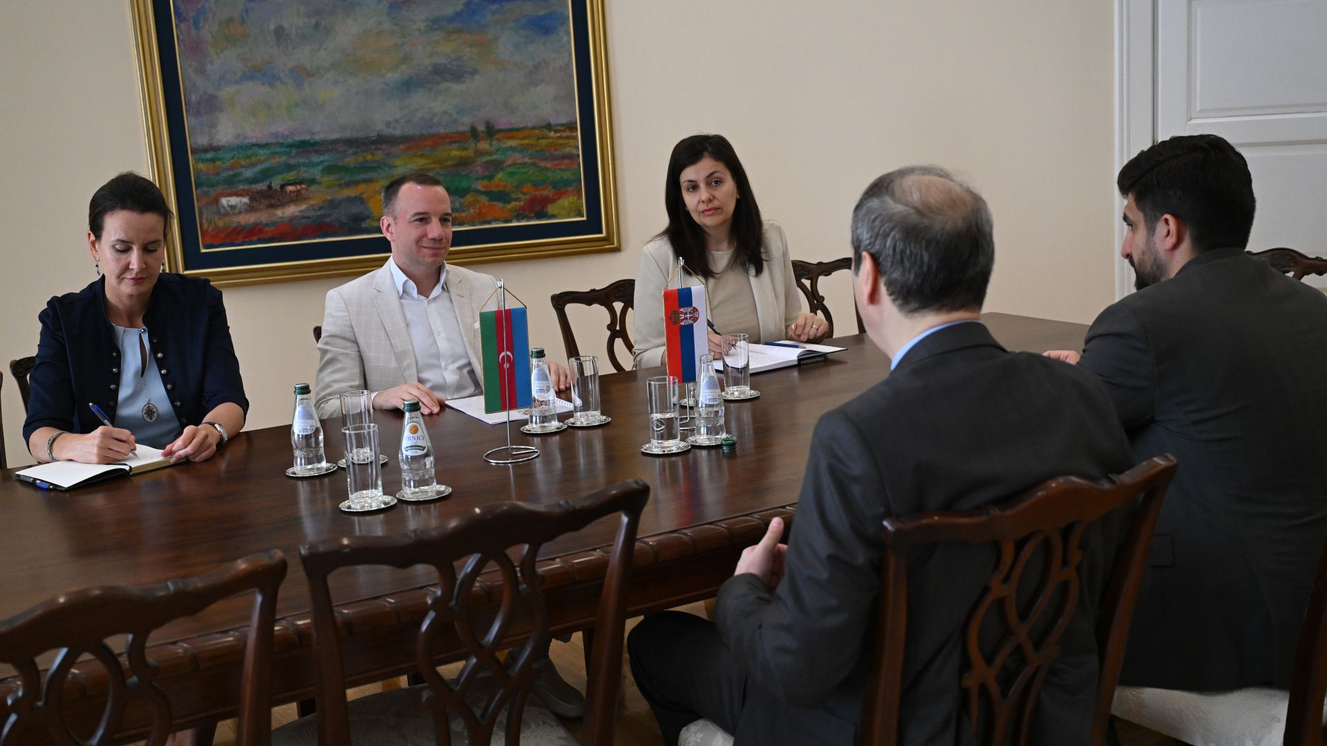 Jовић примио амбасадора Азербејџана у опроштајну посету