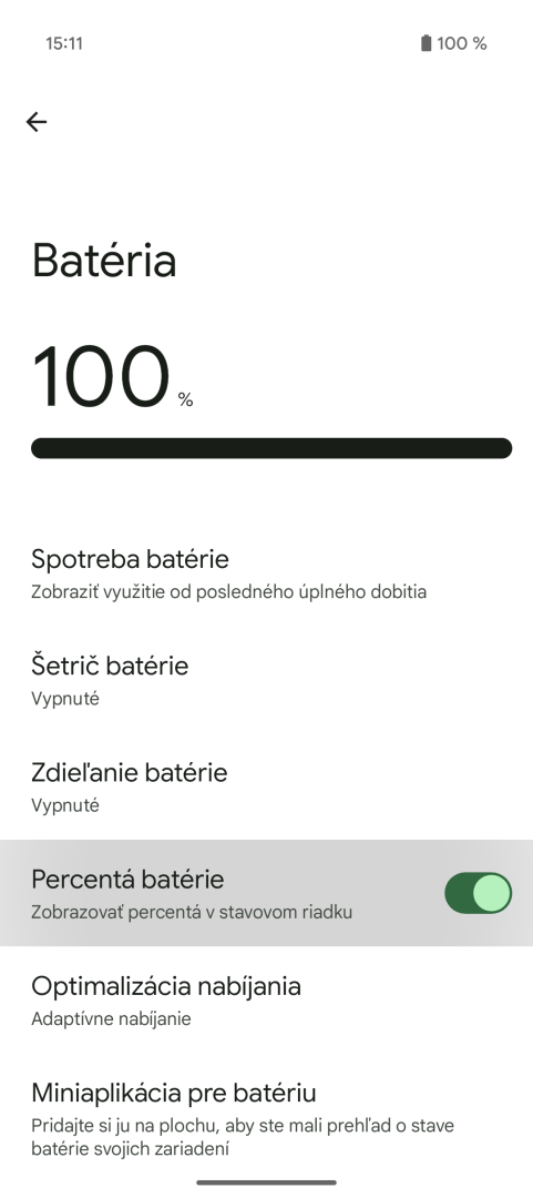 Neviete, koľko percent má váš smartfón? Takto povolíte ich zobrazenie
