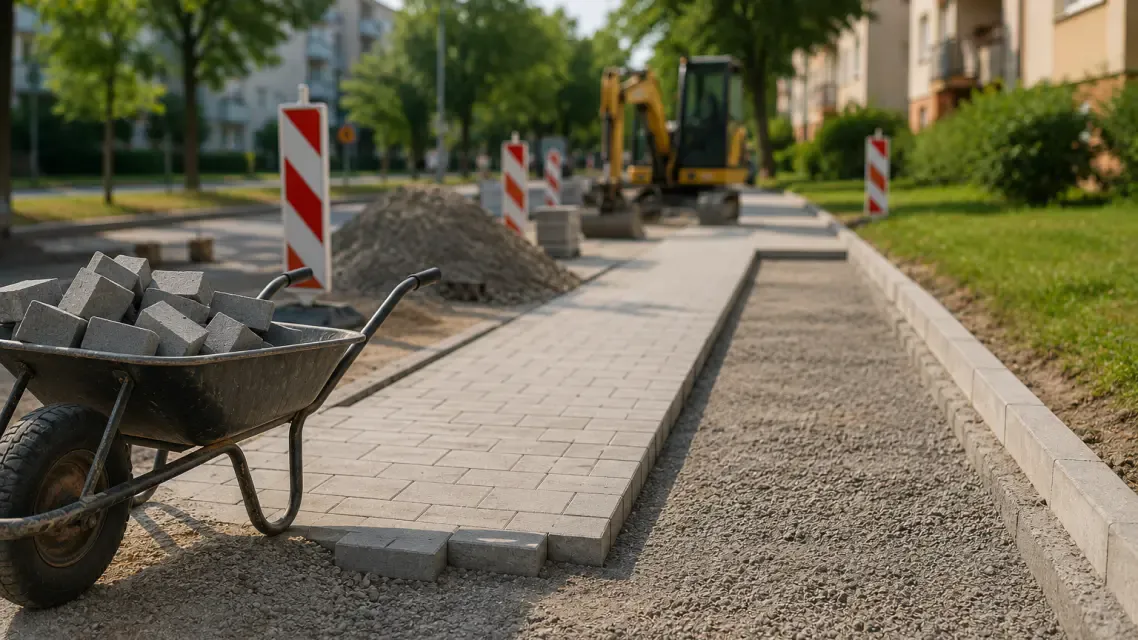 Oznam pre občanov: Rekonštrukcia chodníkov na Bučinovej a Čiernovodskej ulici