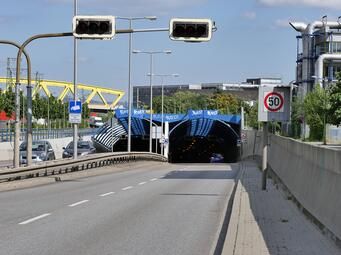 Fahrlachtunnel: Nord-Röhre wieder geöffnet