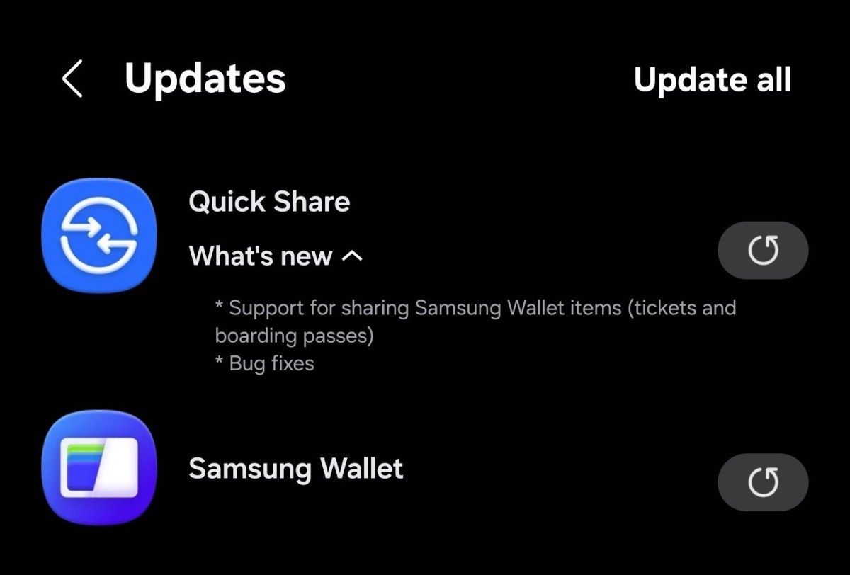Samsung prepája Peňaženku s Quick Share. Pribudne zdieľanie cestovných lístkov a vstupeniek