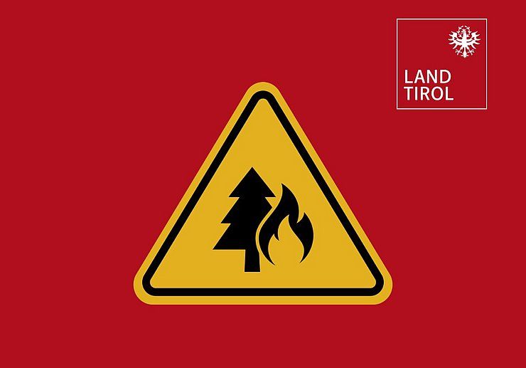 Anhaltend hohe Waldbrandgefahr in Tirol
