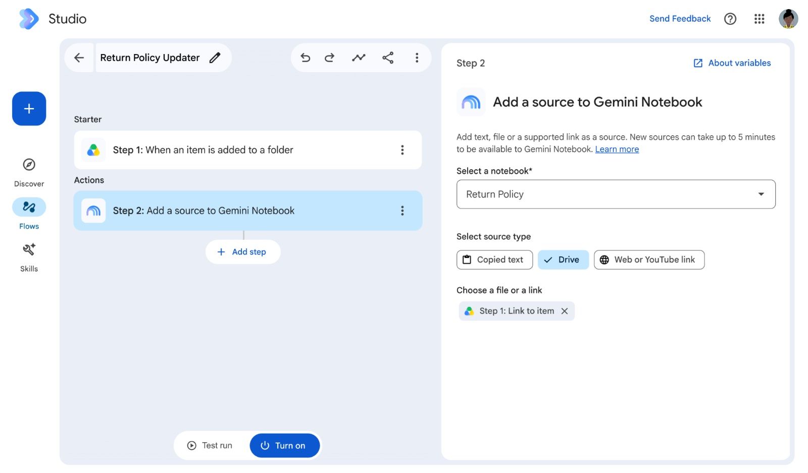 Gemini Notebook dostáva jednoduchšie pridávanie nových zdrojov