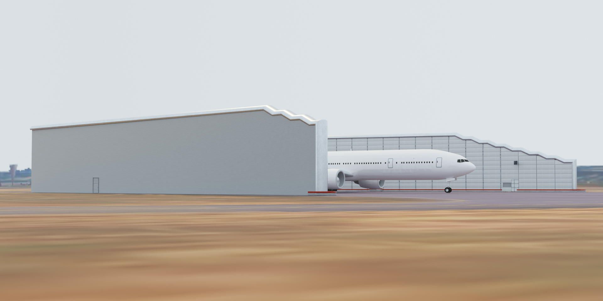 Work starts on new, quieter aircraft engine testing facility at Brussels Airport