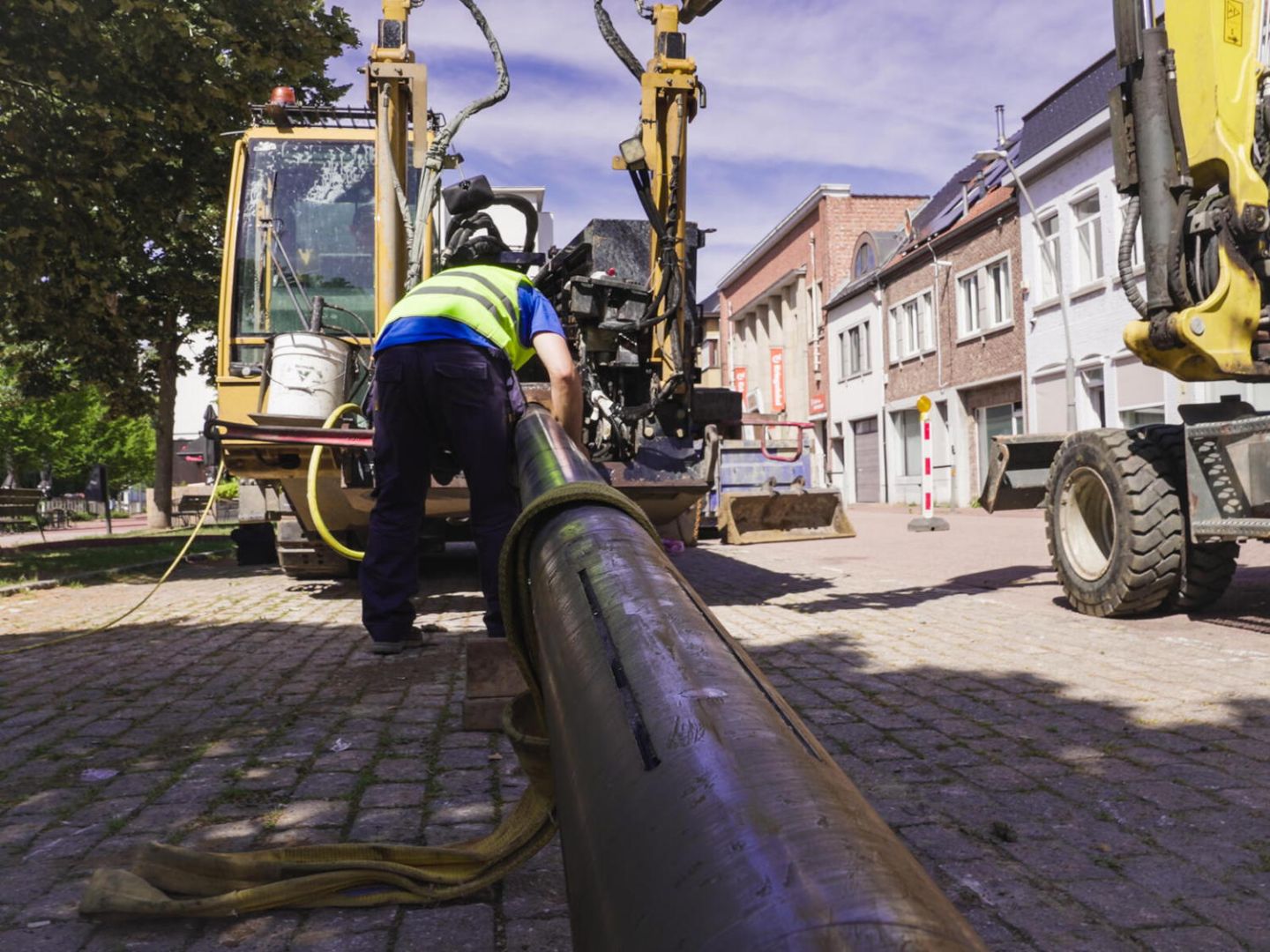 Fluvius to drill beneath medieval culvert and the River Demer to strengthen the energy network in Aarschot