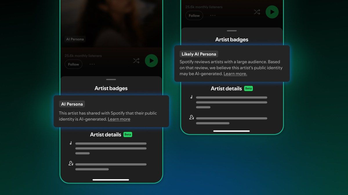 Spotify stratilo trpezlivosť voči AI interpretom: Takto ich bude označovať