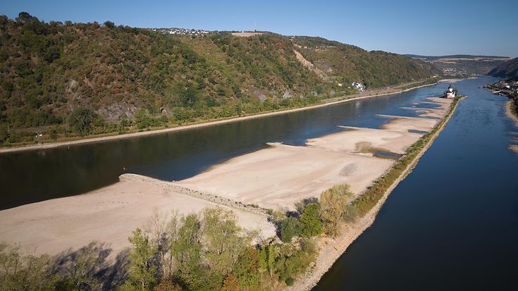 Rekord-Niedrigwasser am Rhein erhöht Risiko von Transportschäden