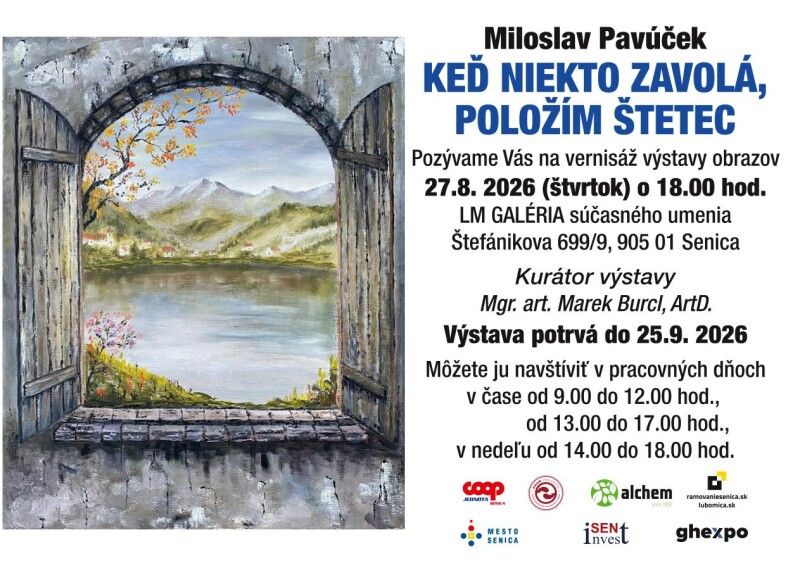 MILOSLAV PAVÚČEK - KEĎ NIEKTO ZAVOLÁ, POLOŽÍM ŠTETEC