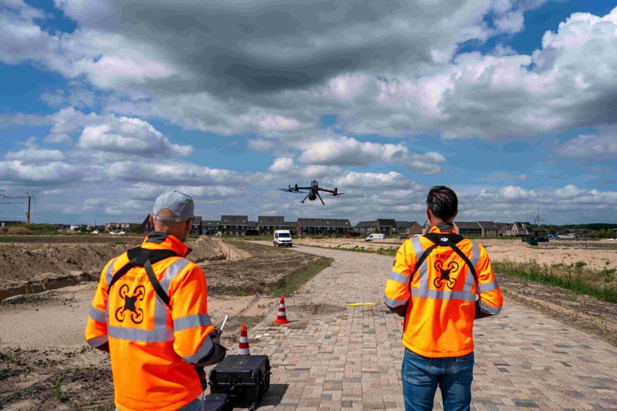 Gemeente zet drones in voor actuele kaartgegevens