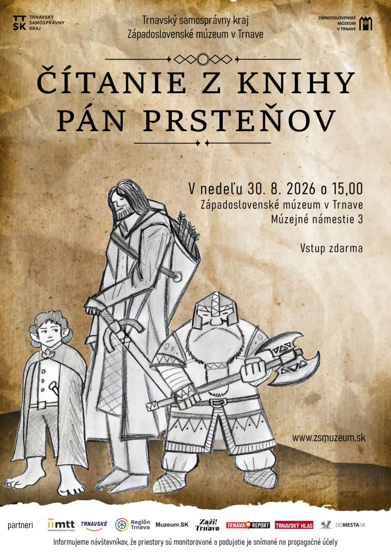 Čítanie z knihy Pán prsteňov I. – Spoločenstvo prsteňa