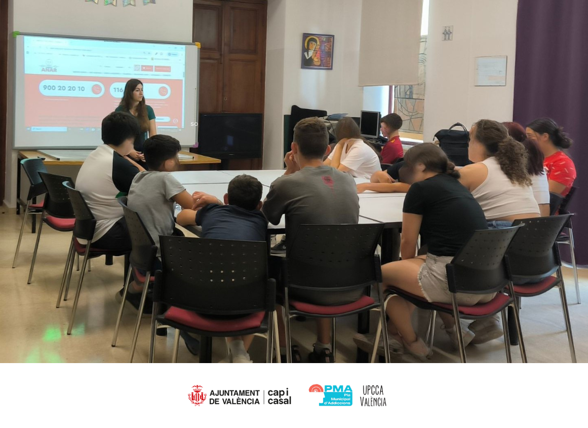 Fundación ANAR comienza a impartir el programa ‘Alfabetización Digital para la prevención de adicciones tecnológicas’ en Valencia