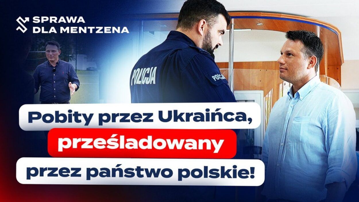 Kolejna Sprawa dla Mentzena! Ukrainiec dotkliwie pobił polskiego nastolatka